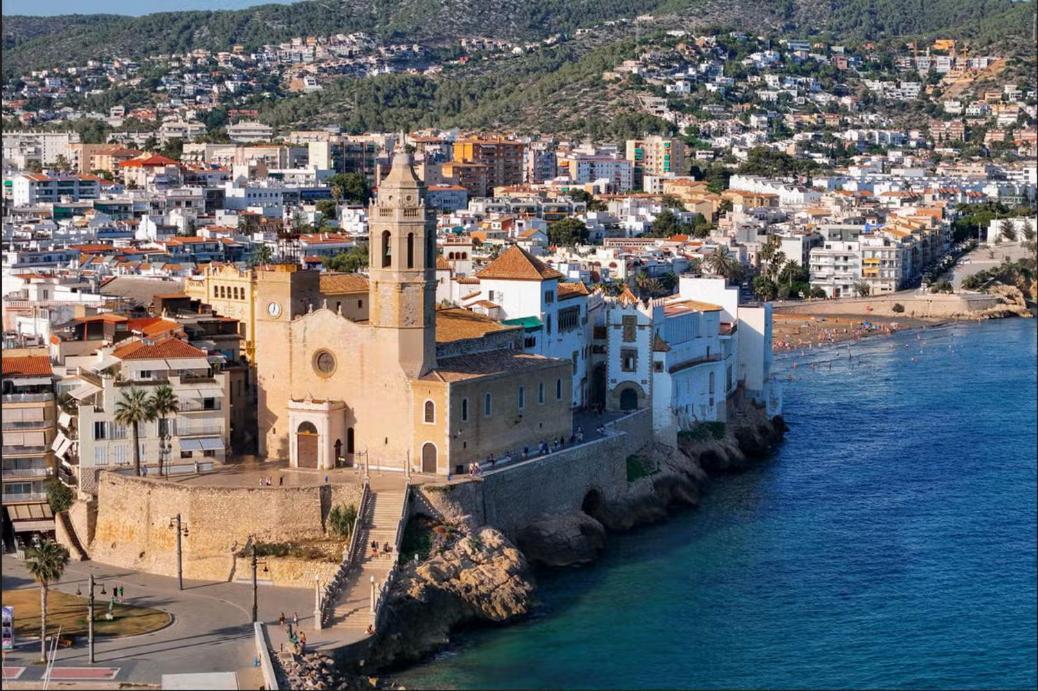 Apartamento Marinero, Vistas Impresionantes. Sitges Zewnętrze zdjęcie